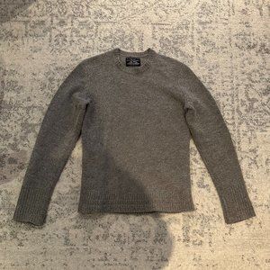 All Saints Relaxed Fit Sweater - Men's (S) - Gray